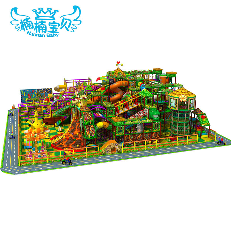 Children Large Indoor Playground Amusement Park Soft Play Area