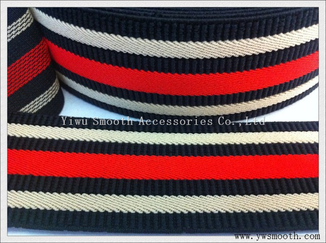 Fashion Multicolor Woven Wide Elastic Band Use for Garment Accessories