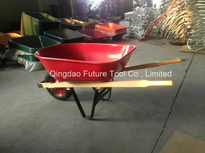 Hot Sale Durable Steel Construction Wheelbarrow, Construction, Garden Wheel Barrow