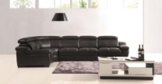 Modern Euro Design Leather Sofa Bed