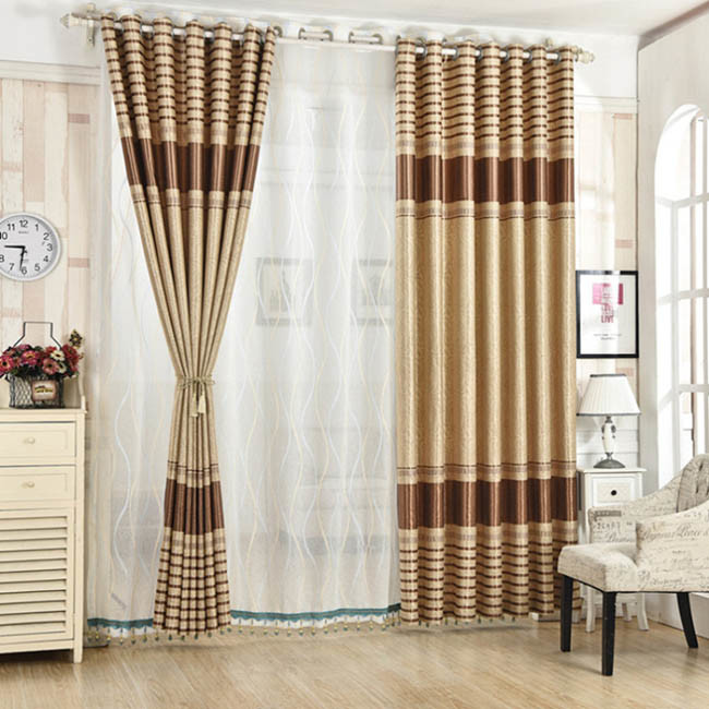 Classical Heat-Insulate Blackout Window Curtain for Ready-Made (JC-W0128)