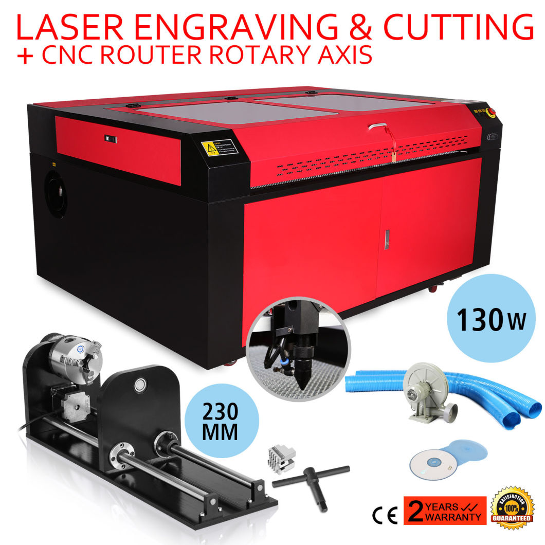 130W CO2 Laser Engraving Cutting Machine 1400X900mm