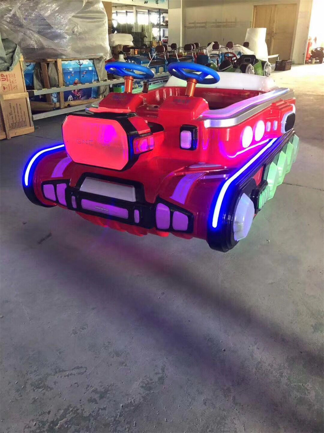 Kids Electric Tank Amusement Ride for Indoor and Outdoor Playground