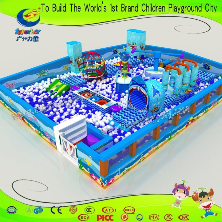 Ocean Themed Indoor Playground Big Ball Pool Soft Play