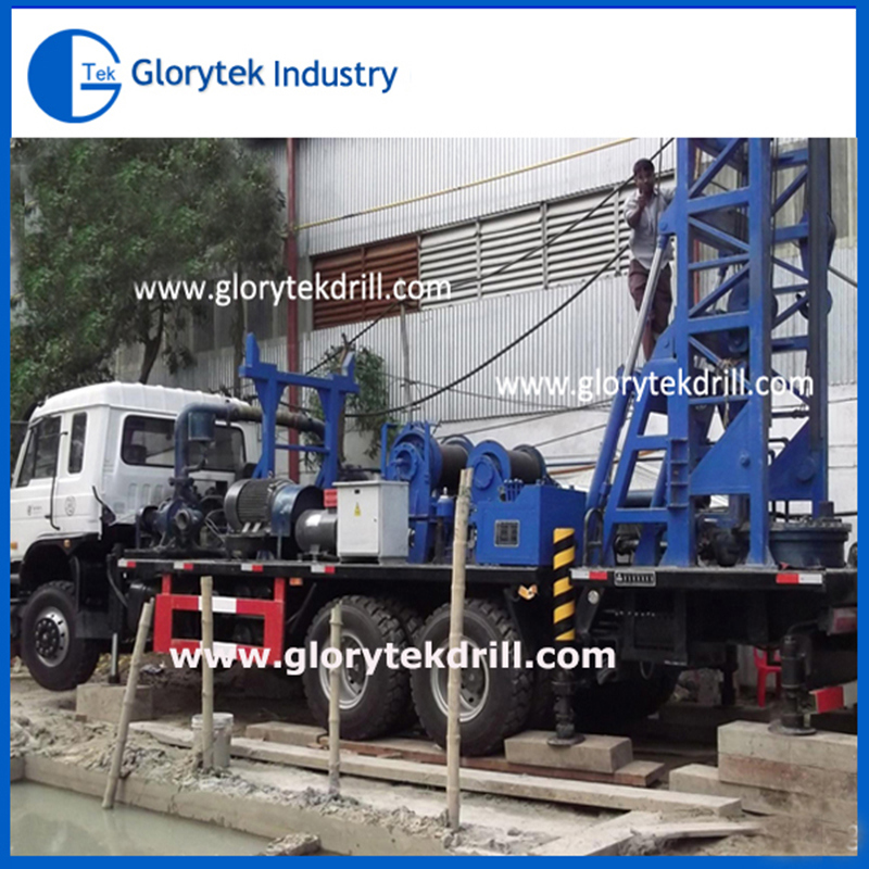 Truck Mounted Water Well Drilling Rig (CFY150CA)