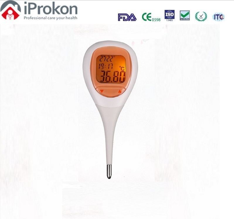 Two Decimal Points Basal Electronic Digital Thermometer for Women