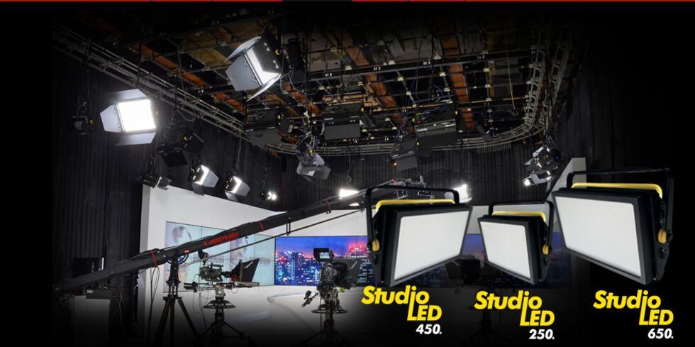 Panel Studio Lighting for Photographing, or Teletorium (Telestudio)