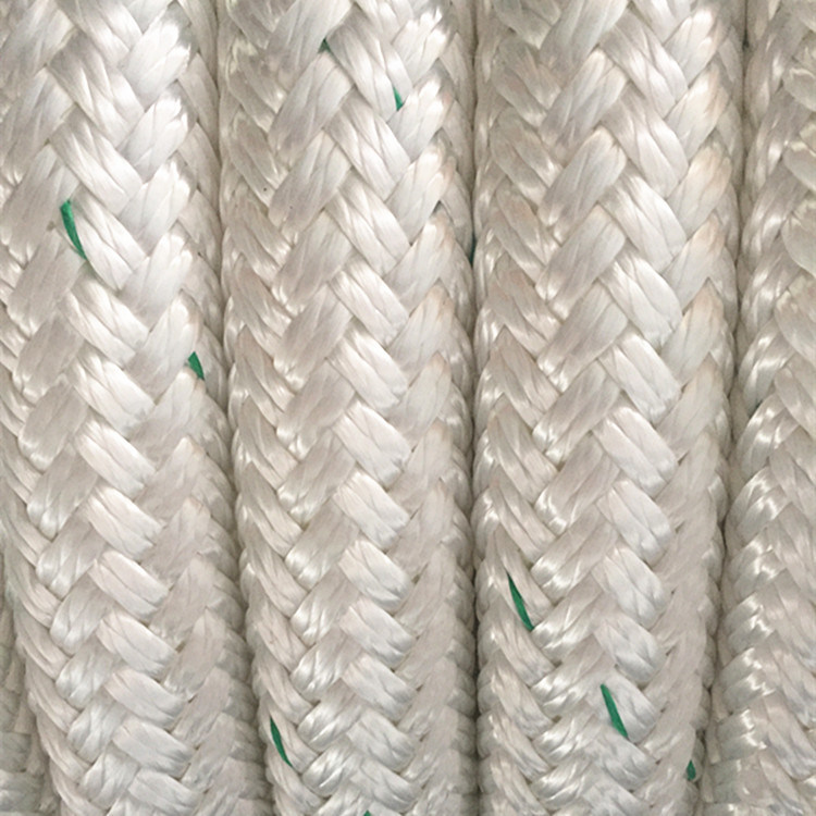 Hot Sale Nylon Polyester Dacron Double Braided Rope