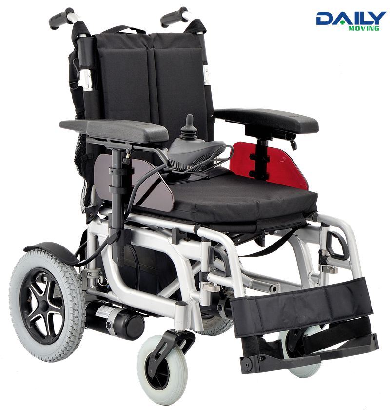 Aluminum Frame Foldable Electric Wheelchair with 24V 320W*2/450W*2 Motor