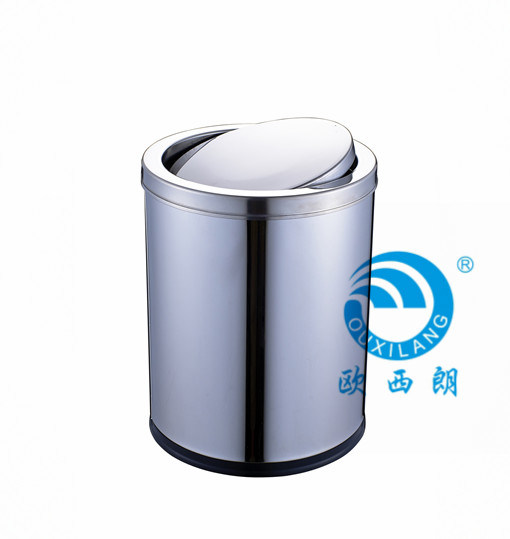 Stainless Steel 304# Waste Bin Oxl-6841