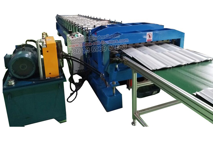 Metal Roofing Panel Roll Former Tile Making Forming Machine