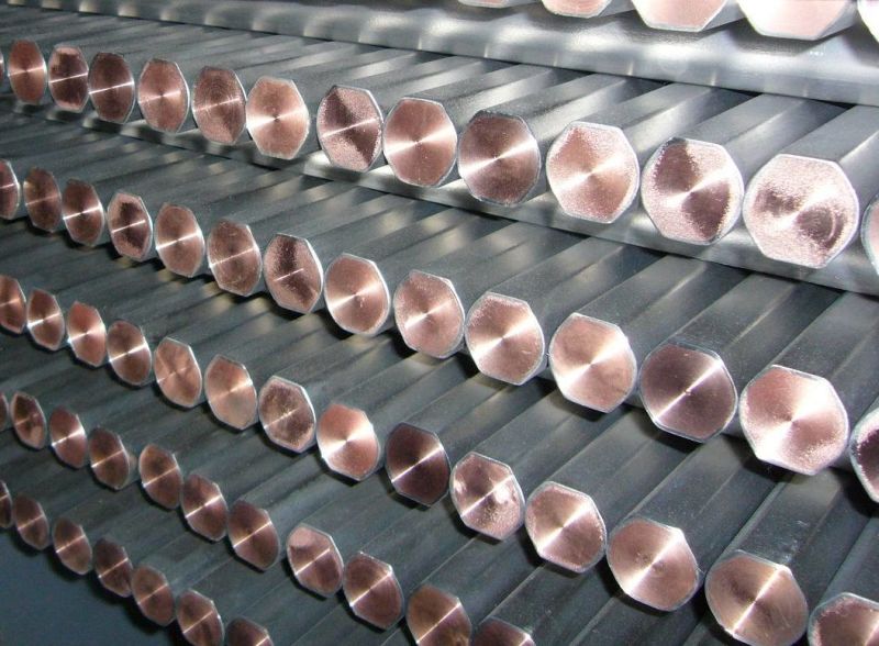 Professional Supply Titanium Clad Copper Bar for Electroplating Equipment