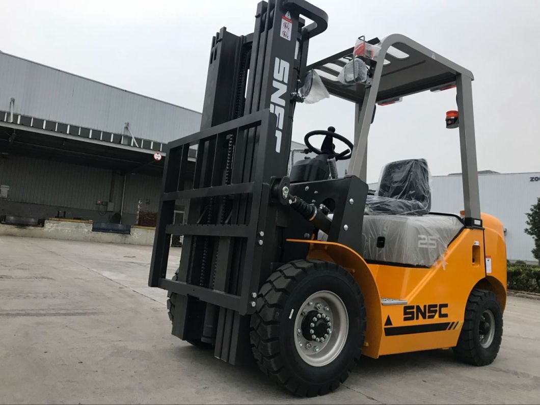 New 2.5ton Diesel Container Forklift for Sale