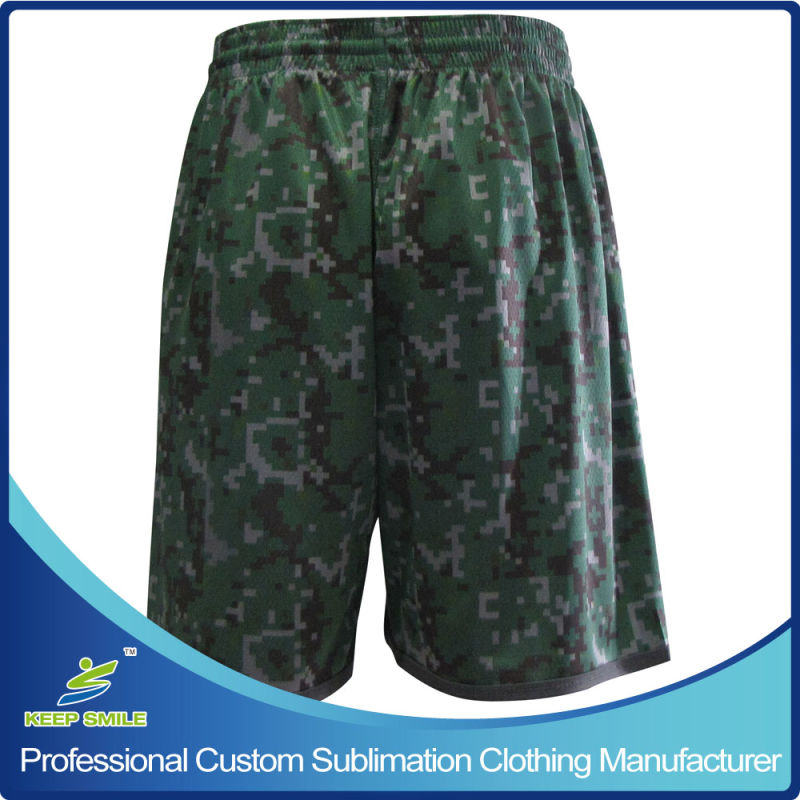 Custom Made Full Sublimation High Quality Basketball Single Ply Reversible Game Shorts