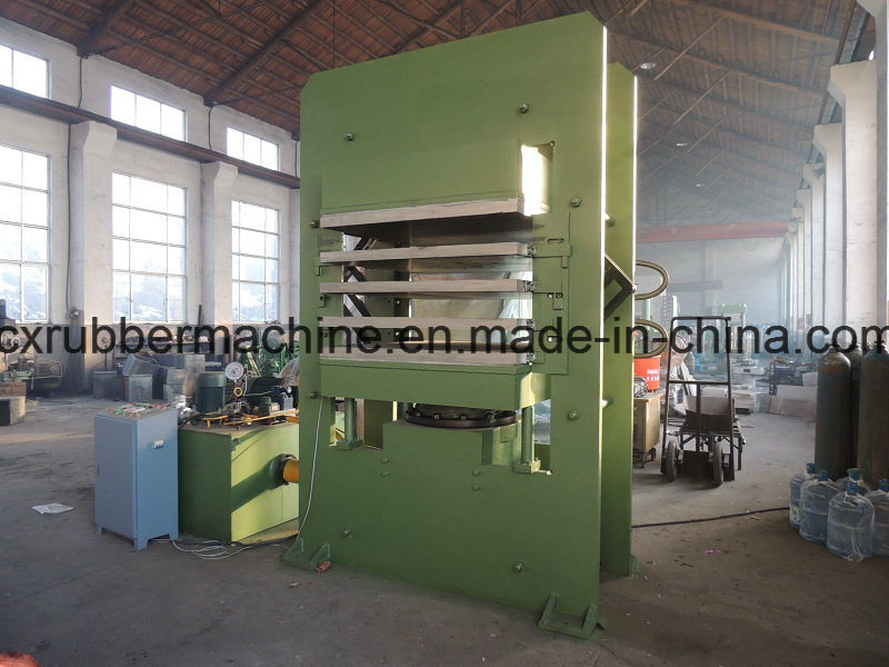 80t Xlb500X500X2 Lab Press Machine/Hot Platen Press Machine