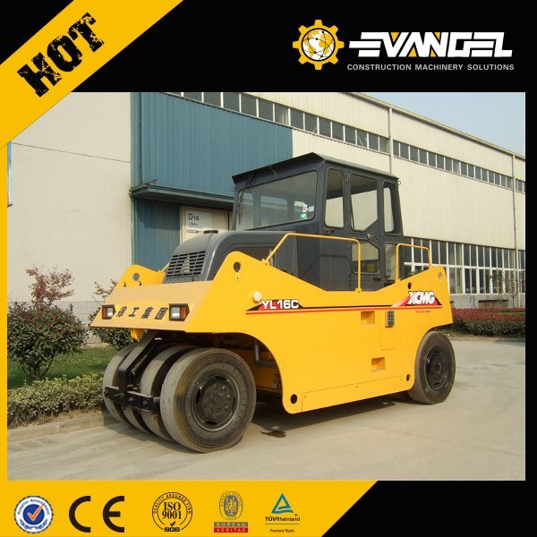 Cheap Price Road Roller 16 Ton Roller Compactor XP163 Pneumatic Vibrator