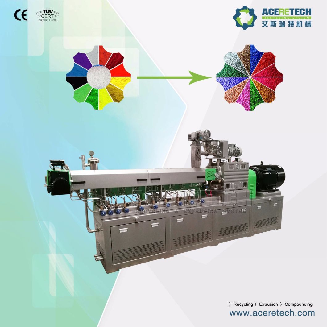 Co-Rotating Twin Screw Extruder Machinery for Color Master Batch Granules