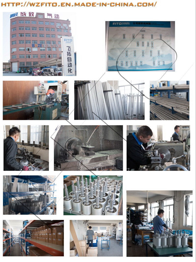 Jgl32 ISO Standard Rotating Clamp Pneumatic Cylinder/China Cylinder