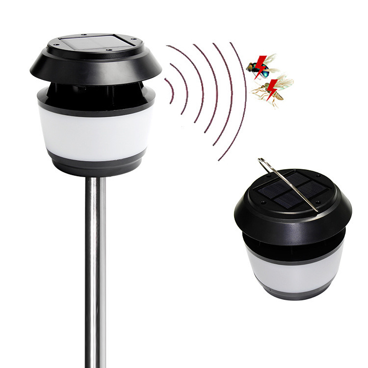 Wholesale Price Mosquito Killer 8LED Solar Camping Lawn Light