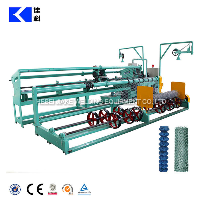Automatic Double Wire Chain Link Fence Making Machine