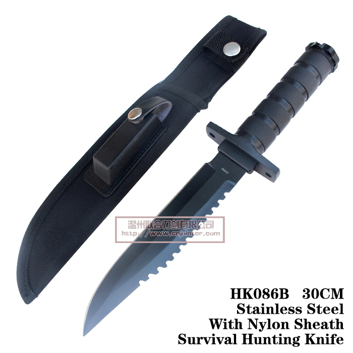 Fixed Blade Hunting Knives Survival Tool Camping Tools 30cm HK086A/HK086b