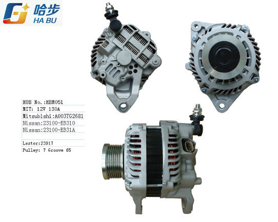 Auto Parts Car Alternator for Nissan and FIAT
