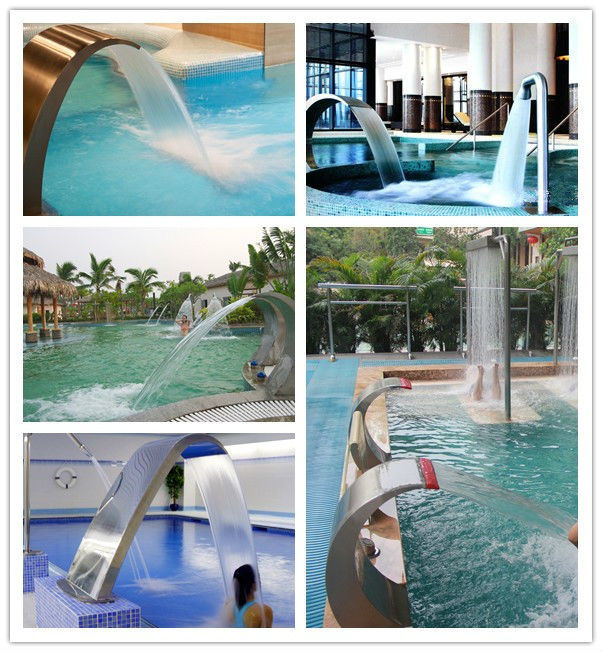 SPA Pool Decoration Massage Water Curtain