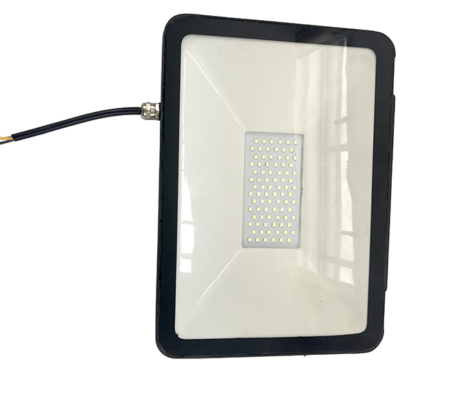 Ultra-Thin Apple Series IP65 50W SMD LED Floodlight with PIR Sensor (SLFAP95 50W)
