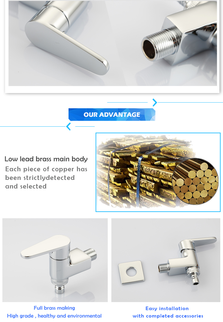 Factory Price Water Tap Brass Industrial Valve