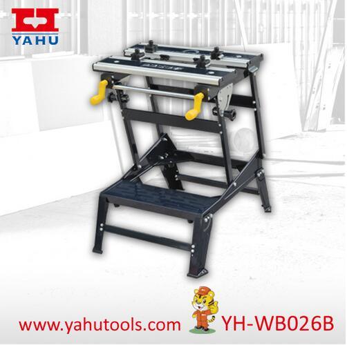 6 Position Height Adjustable Aluminium and Steel Workbench Bench Top Woodworking Tools (YH-WB026B)