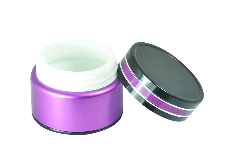 Colorful Cosmetic Aluminum Jar, Aluminum Cream Jar