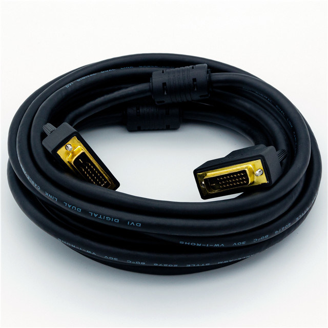 High Quality DVI Cable Dual Link DVI-D Cable From Ycom