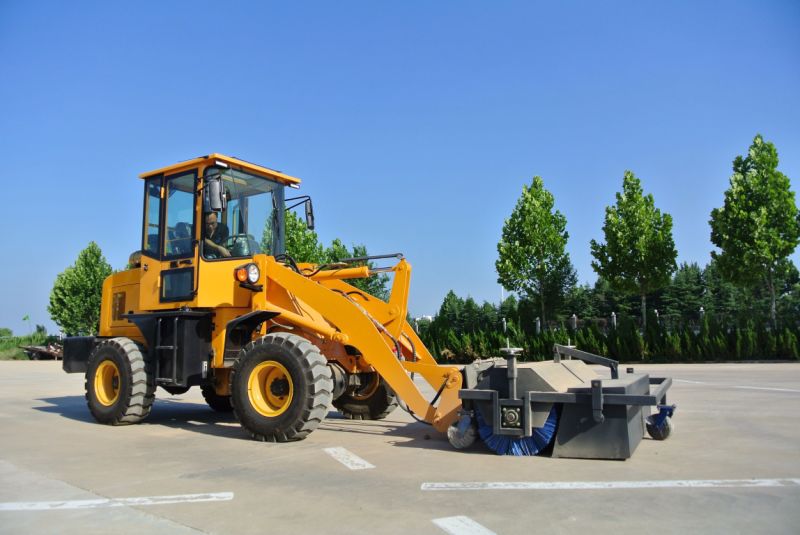 Gem 1200kg Hydraulic System Automatic Driving Mini Wheel Loader Zl12