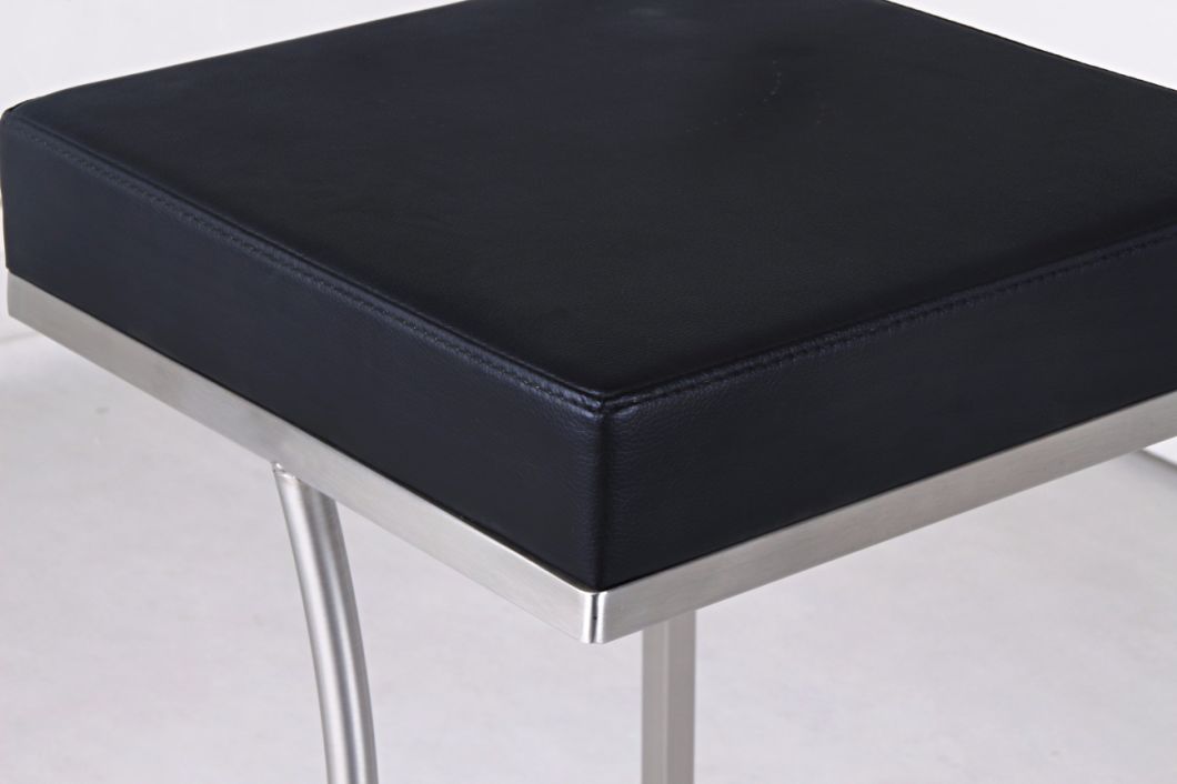 Stainless Steel Stool PU Seat Bar Chair