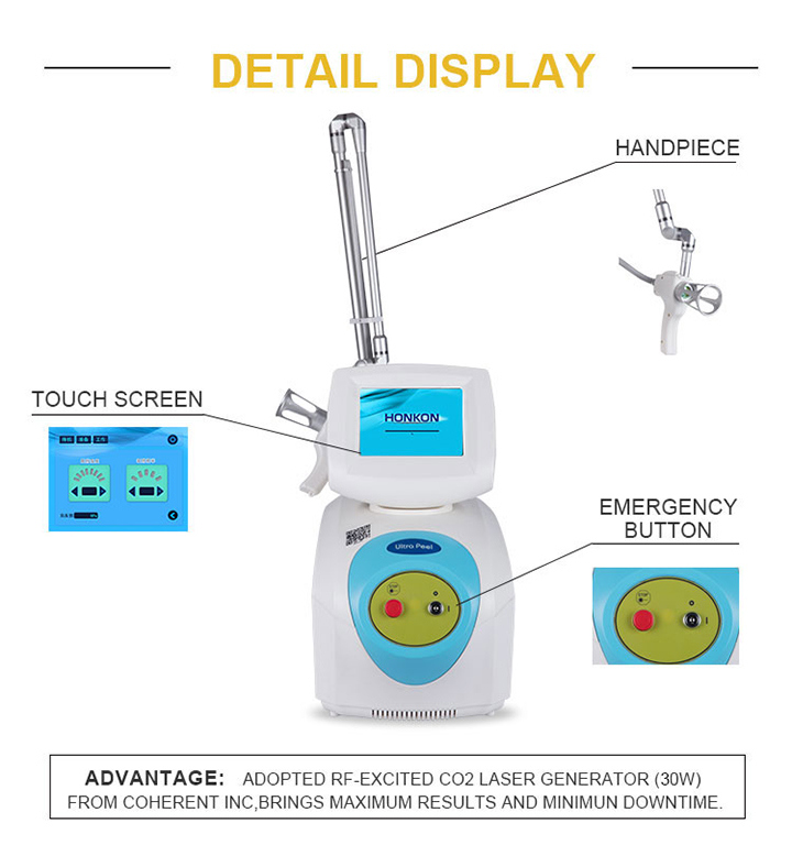 Portable Ultrapulse CO2 Laser Scar Removal Machine