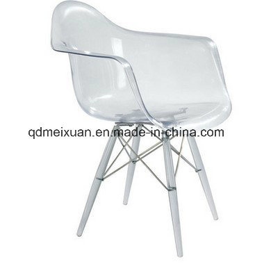 Bow Word Foot Chair Acrylic Crystal Crystal Chair Crystal Transparent Chair Chair High-End Restaurant (M-X3455)