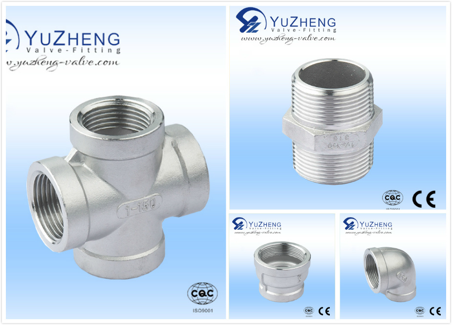 Stainless Steel 316 NPT Cross Fitting