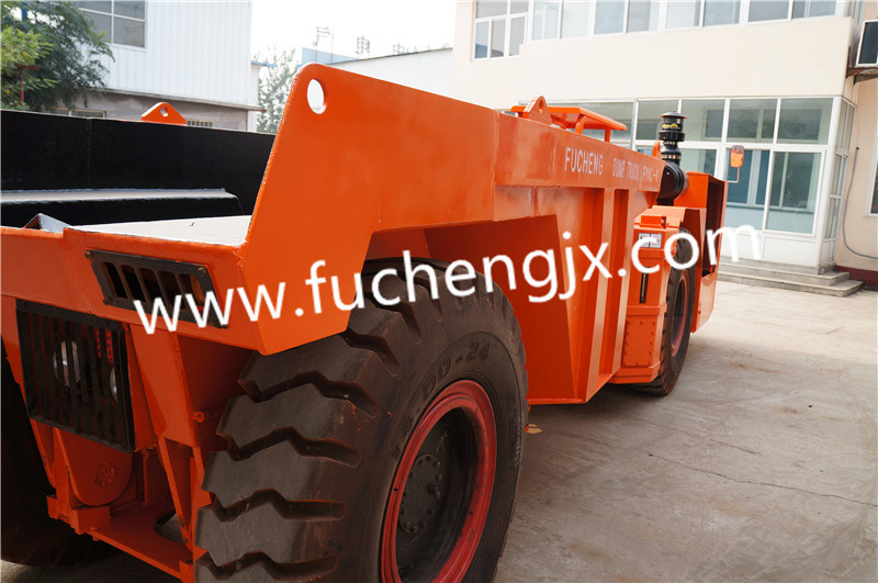 China diesel dumper / underground dump truck / mining tractor with 15 Ton capacity