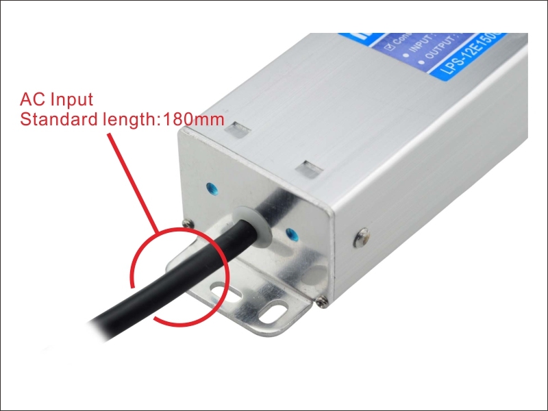 Outdoor Waterproof 12V Slim LED Power Supply