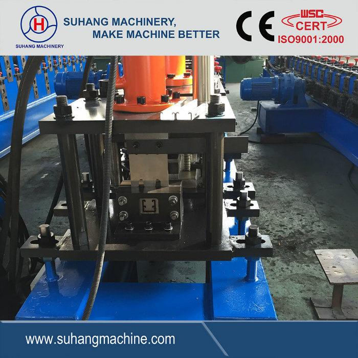 Slotted Galvanized Steel Strut C Channel Machine