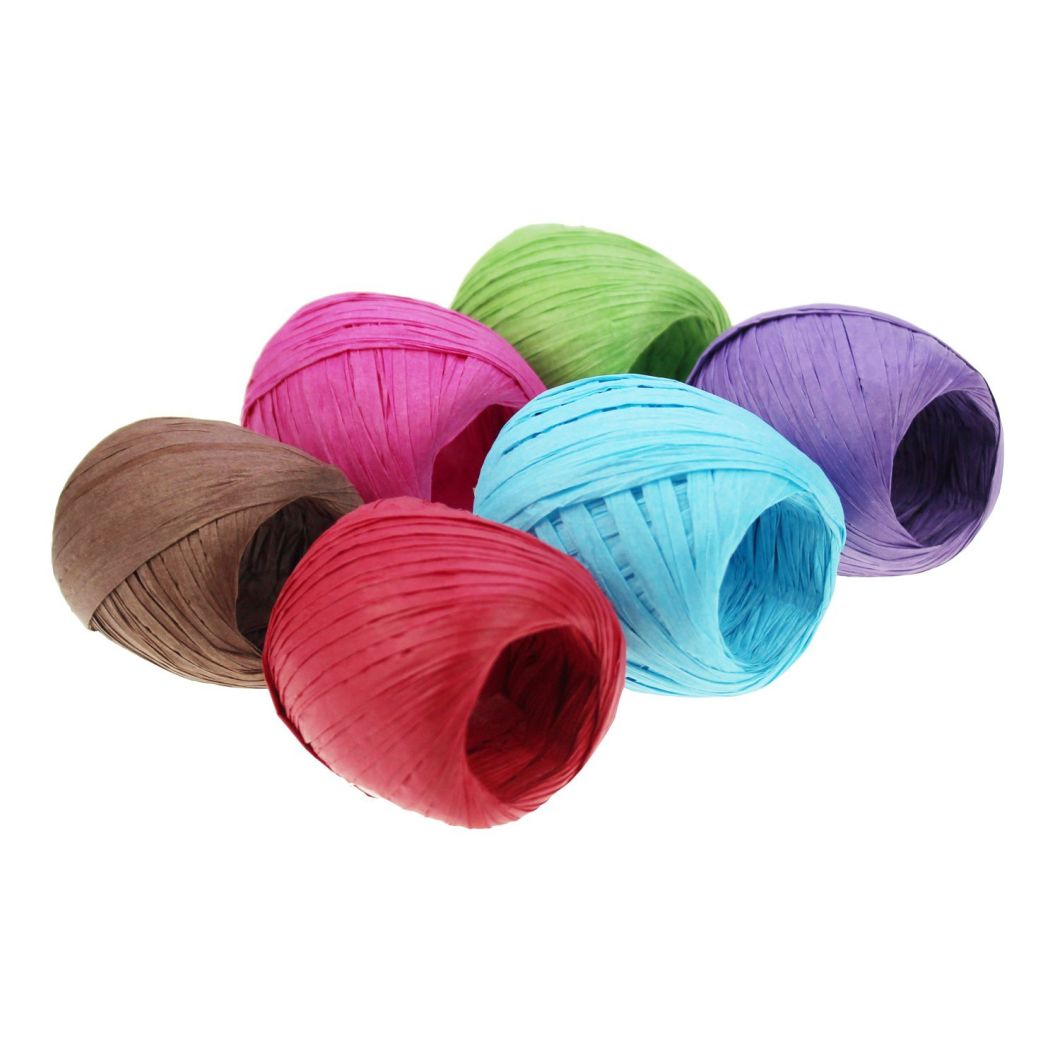 Manufactured 5mm~20mm Wide Paper Raffia Rope Wholesale