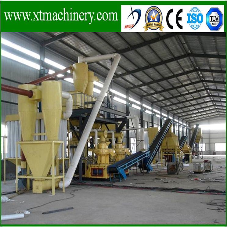 6mm, 8mm Finished Pellet Size, Biomass Wood Pellet Machine with ISO Certificate