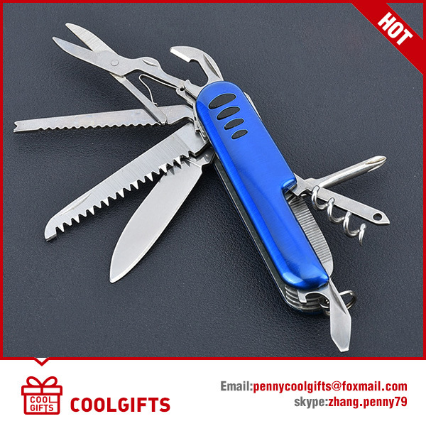 Stainless Steel Outdoor Tools Multi-Function Folding Pliers with Knife