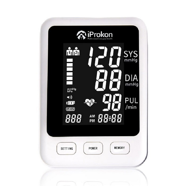 Professional Household Medical Upp Arm Digital Blood Pressure Monitor