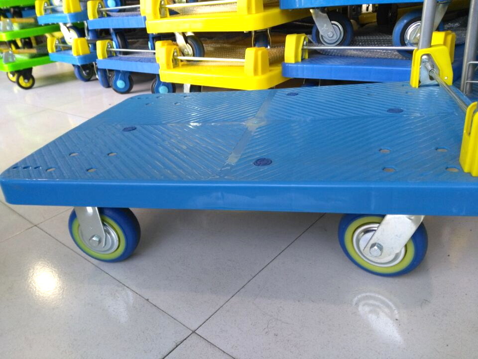 4/5/6/8 Inch Blue TPR Caster Wheels for Trolley (Swivel)