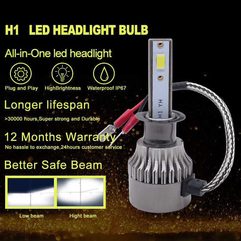 H1 K3s Auto LED Accessories for Car Head Lamp