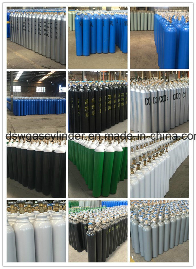 40L High Pressure Seamless Steel Gas Cylinders