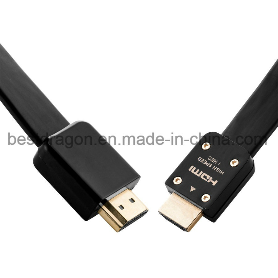 High Speed 18gbps Braided Cord 2.0 HDMI Cable 6FT with Ethernet Audio Return