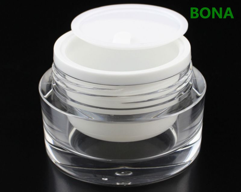 Wholesale 150g Acrylic Cream Jar for Cosmetic Packaging