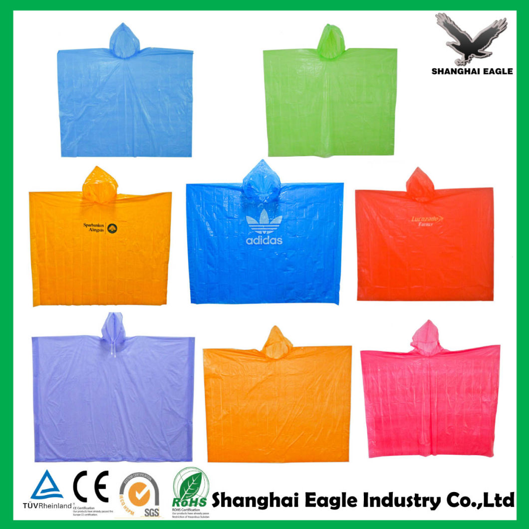 China Disposable Plastic Poncho Wholesale